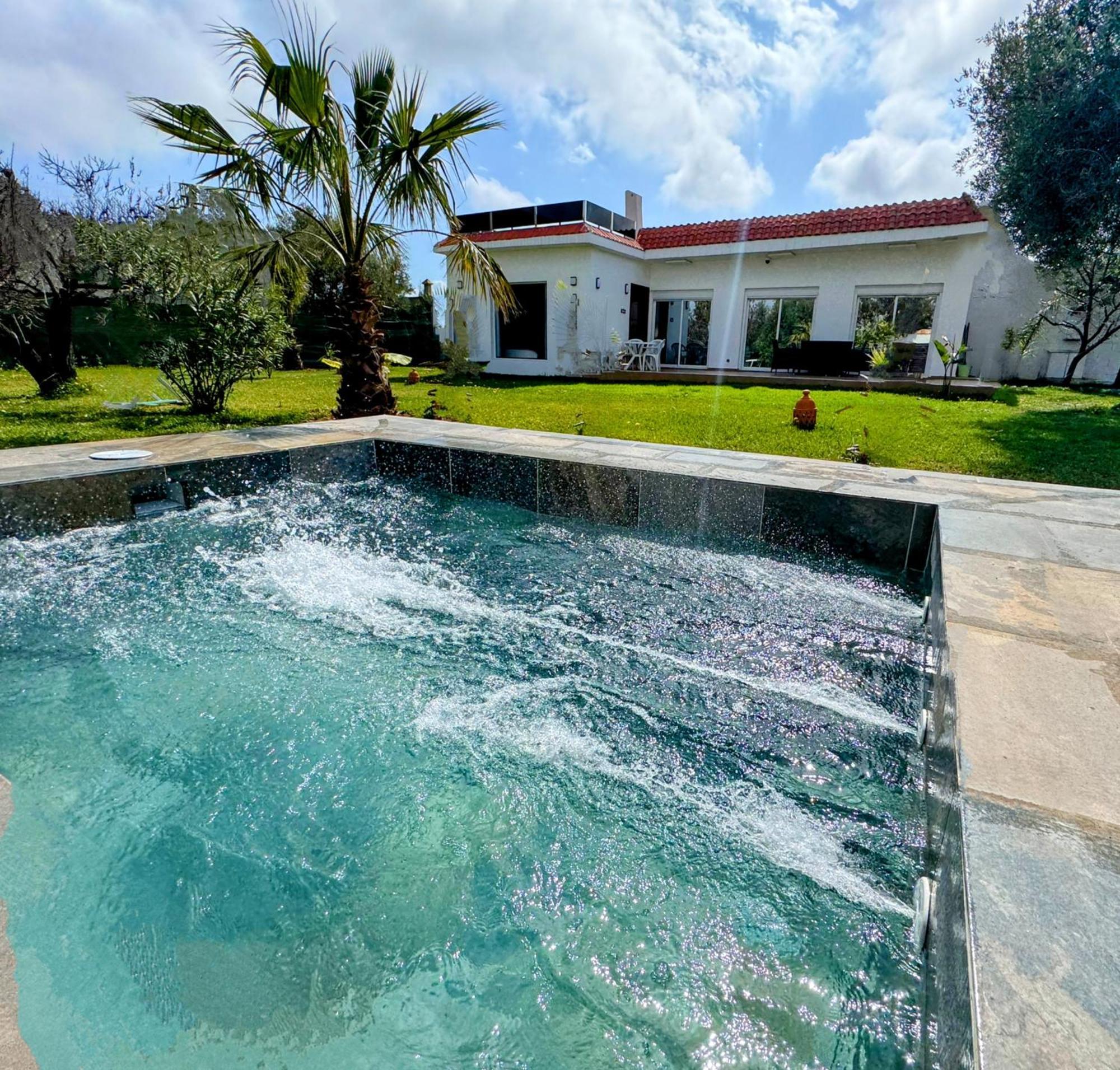 Central Villa With Pool Garden 5Km Sea Cabo Tétouan المظهر الخارجي الصورة